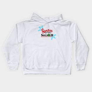 santa favorite soldier Kids Hoodie